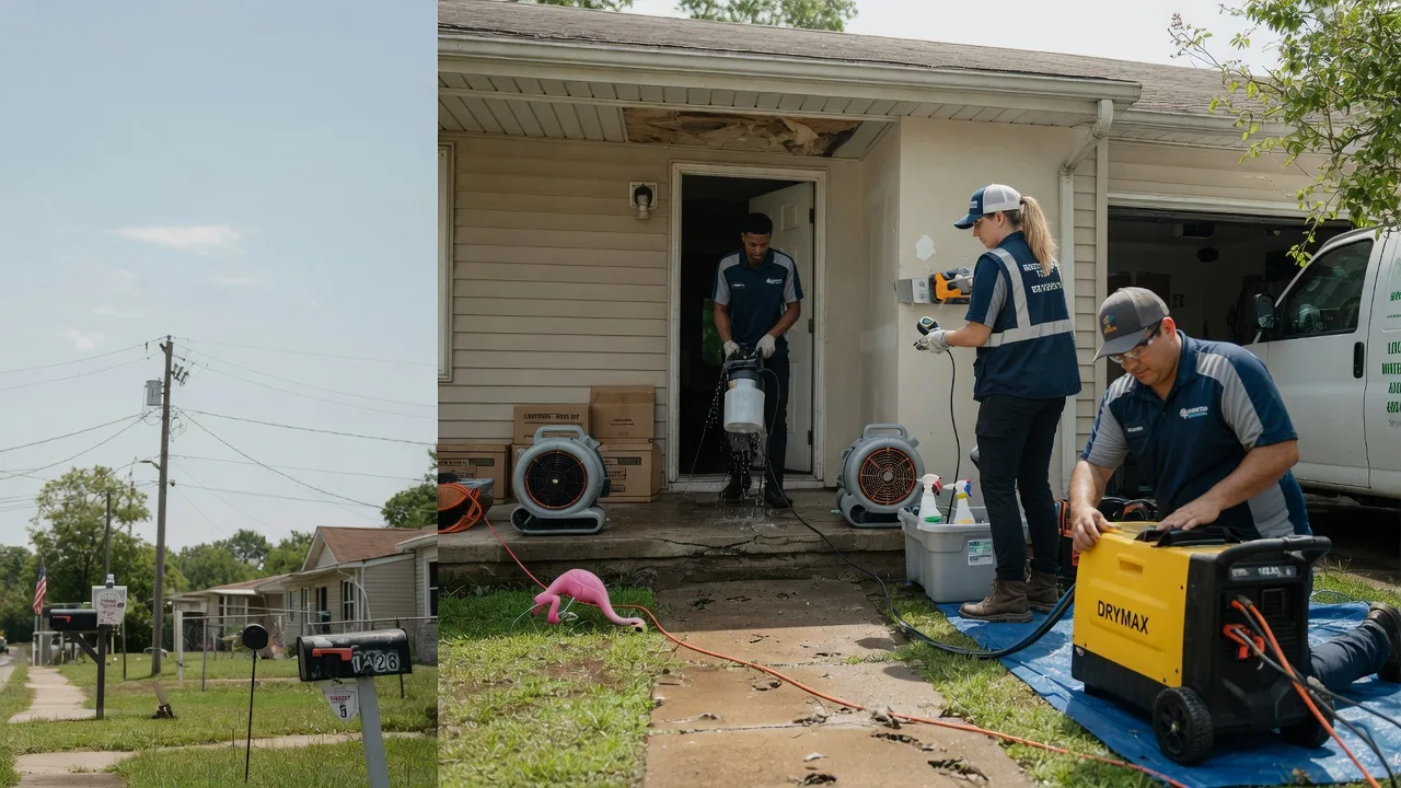 Storm Damage Water Removal in Winslow, IN near me